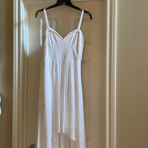 White BCBG dress, xs